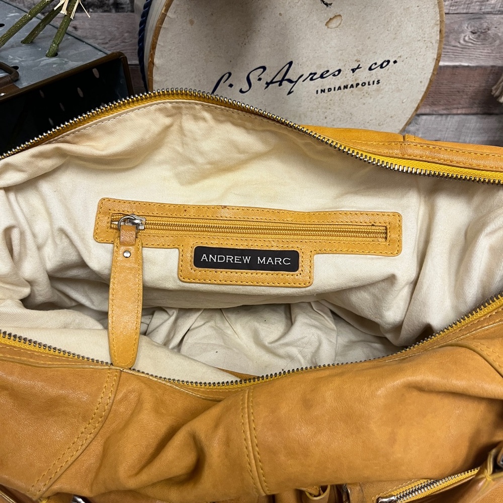 Andrew Marc Golden Leather
Carry On Tote - Picture 5 of 5